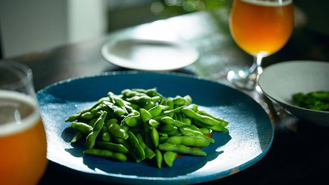 エールビールとの相性を追求した、特別な枝豆