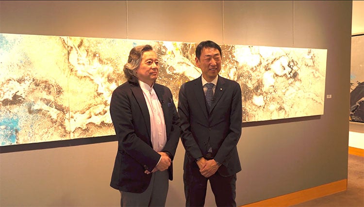 ギャルリーためながの為永社長にお話しを伺いました