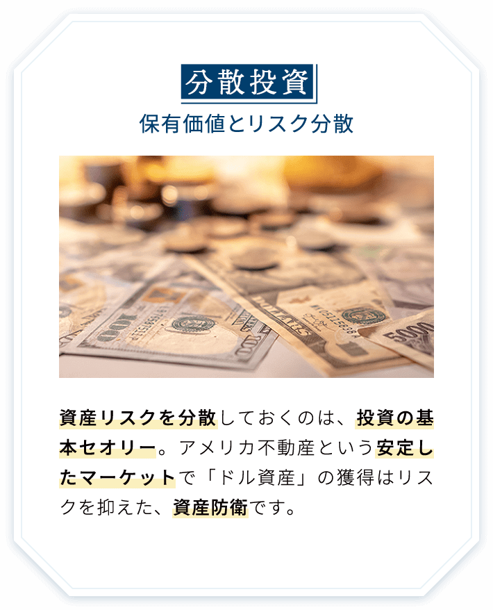分散投資 保有価値とリスク分散