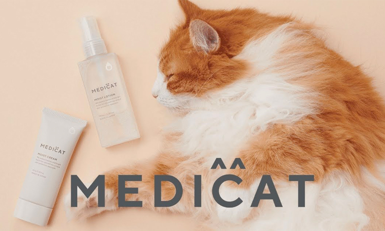 デリケートな猫の皮膚を守る、猫のためのスキンケア「MEDICAT」の販売が公式サイトにてスタート イメージ画像